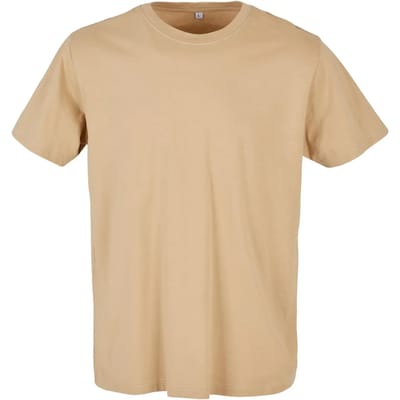 Build Your Brand - Rond Hals T-Shirt - U. Beige maat S