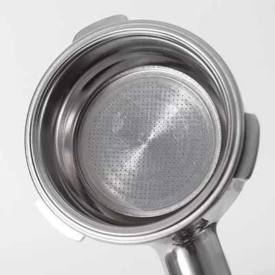 Dailygoods- Koffiefiltermand Hoogwaardig 304 Roestvrij Staal - Koffie Portafilter - 58mm - Herbruikbaar - Duurzaam - Perfecte Filtratie - Koffiezetter