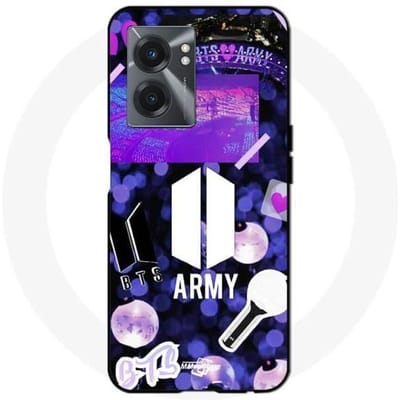 Realme V23 hoesje BTS legerlogo Bangtan Subs