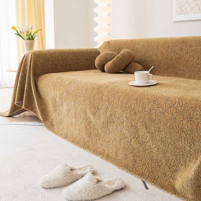 Bankhoes Doek Waterdicht en Katkrasbestendig Bankhanddoek Chenille Vierseizoenen Eenvoudig Allesomvattend Universele Bankhoes 180*130cm