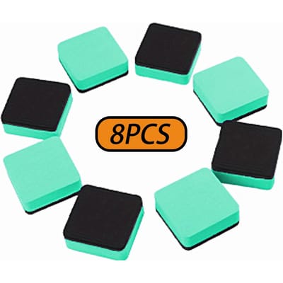 Mini Droog Uitwisbare Wisser, Magnetische Whiteboard Droog Uitwisbare Wisser Schoolbord Reiniger Wisser Voor Leraar Benodigdheden blue