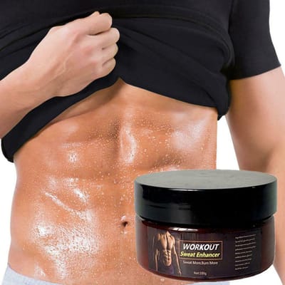 Vetverbrandende Crème Buikspiercrème Vet Cellulitis Crèmes Workout Lichaamscrème black