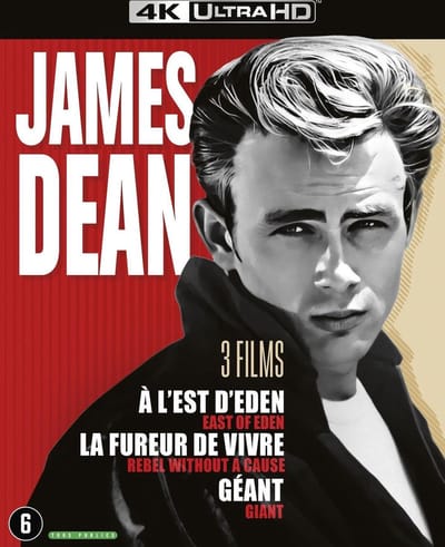 Rebel Without A Cause + East Of Eden + Giant (4K Ultra HD Blu-ray)