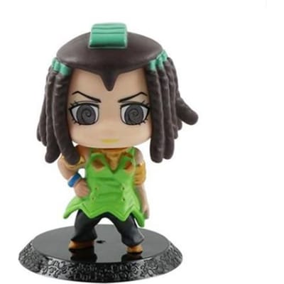 1 Pièce Anime JoJo's Bizarre Adventure Stone Ocean Figurines d'Action Kujo Jolyne Foo Fighters Ermes Costello Collection Jouet Enfant black