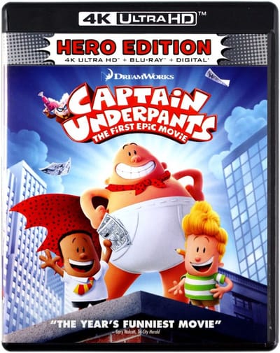 Kapitein Onderbroek [Blu-Ray 4K]+[Blu-Ray]