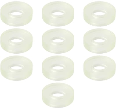 Dailygoods- Klepdeksel Sluitringen 10 Stuks - Compatibel met Deutz FL912/FL913/BF - Hoogwaardig Nylon - 16 mm Buitendiameter - Corrosiebestendig - Hittebestendig - Afdichtringen