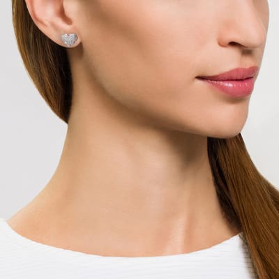Orphelia 'Hazel' Dames 925 Sterling Zilveren Oorbellen - Zilver ZO-7082