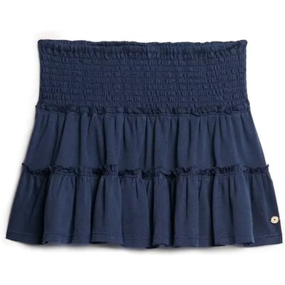 Superdry - Gelaagde jersey minirok - Dames - Rokken