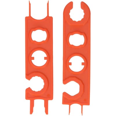 2 stuks PV Sleutel Lichtgewicht Draagbaar PPO PSA Oranje Steeksleutel voor Fotovoltaïsche Connector Diode