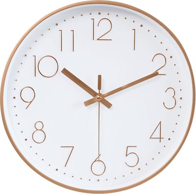 LW Collection keukenklok Nova - Wandklok 30cm - Kleine klok