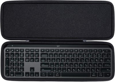 Duurzame hardcase voor Logitech MX Keys S of MX Keys Advanced toetsenbord - Bescherming en stijl in één
