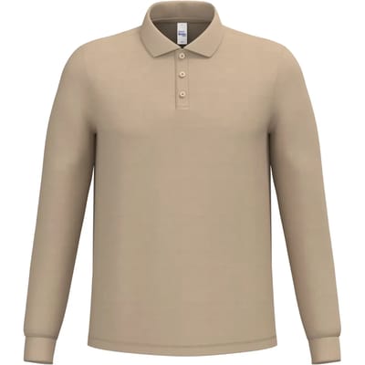 Polo met lange mouwen iDeal Basic Brand