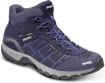 MEINDL Quebec Mid GORE-TEX - Wandelschoenen - Marine/Lime - Maat 42