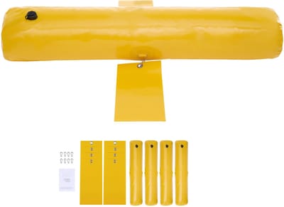 Overstromingsdrempels, 4-Pak Zandzakalternatieven Als Overstromingszakken (4 voet X 6 inch), Effectieve WaterbarrièRes voor Huizen, Deuren en Opritten