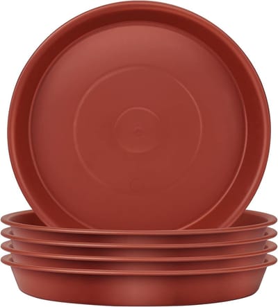 Set van 5 Plantenschaal, Druppelbakken voor Binnen en Buiten, Tuinschalen voor Potplanten, Bescherming van Oppervlakken, 5.5 Inch
