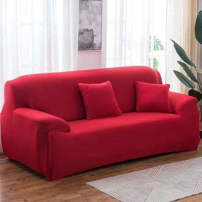 Elastische stevige bankhoes 1/2/3/4 zits hoes voor bank, bank, fauteuil, L-vormige hoekbankhoes, hoes voor woonkamer 1-seat 90-140cm