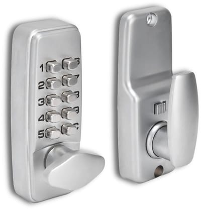 Dailygoods - Mechanisch Wachtwoordslot - Multifunctioneel - Waterdicht - Vuurvast - Keyless Codeslot - Voor Thuiskantoor - Zinklegering