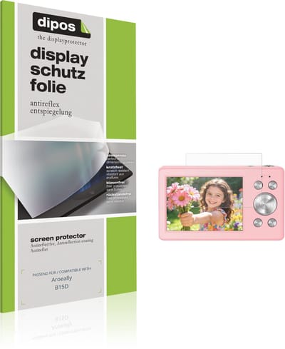 dipos – 4x Matte Beschermfolie geschikt voor Aroeally B15D | Krasbestendige & antireflecterende Screenprotector Ultra-Thin
