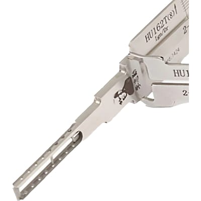 LISHI 2 in 1 HU162T(8) Slotenmaker Gereedschapset Ontgrendelings- en deurslot decoderingsgereedschap voor geïmporteerde golfkarren Verticale freesbewerking