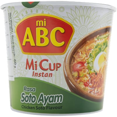 Soto chicken noodles cup