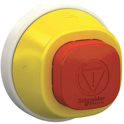 Schneider Electric ZB5AS84W2B Noodstopknop Verlicht 24 V IP66, IP67, IP69, IP69K 1 stuk(s) Piece