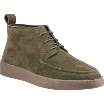 Hush Puppies Rory Suède Heren Khaki Boots