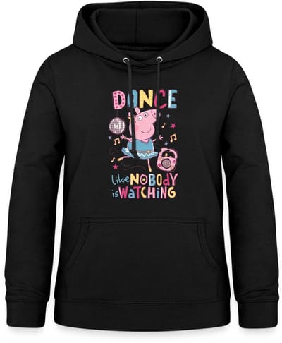 Peppa Pig Dancing Queen Hoodie Dames