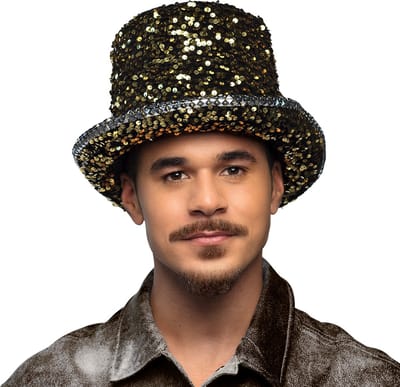 Boland - Hoed Desert party goud Goud - 58-61 - Volwassenen - Unisex - Steampunk - Festival