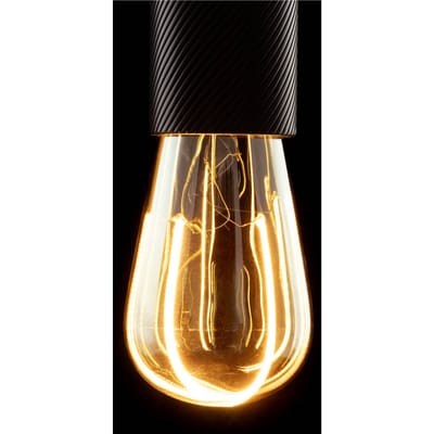 Segula LED Illusion ST64 Halvemaan E27 4W dimbaar smoke