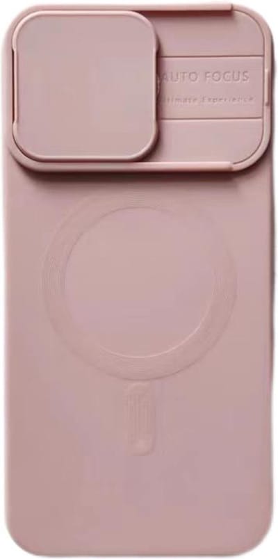 Hoesje geschikt voor iPhone 11 - Backcover - Geschikt voor MagSafe - Camerabescherming - TPU - Roze