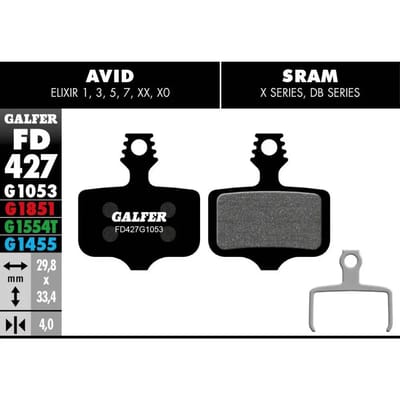 Remblok Galfer Avid Elixir 1 2 3 5 7 Sram Xx, X0, X7, X9, Db