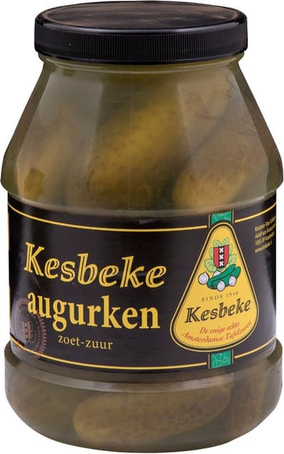 Kesbeke Augurken zoetzuur 2,4 liter