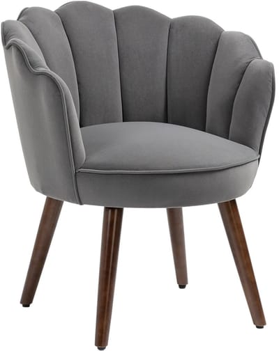 Fauteuil - Relaxstoel - Relaxfauteuil - Stoel - Met armleuning - Voor één Persoon - Donkergrijs