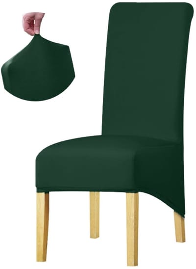 Meble odNowa - Pokrowiec voor Schuine Stoel XXL - Glad - Donkergroen