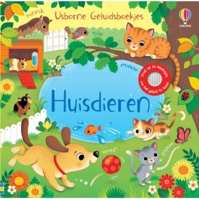 Geluidsboekje - Huisdieren - Usborne Geluidsboekjes