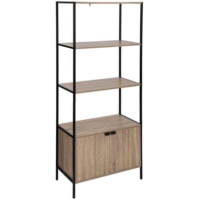 5five Aliaj Plankeenheid - MDF, Staal, 68 x 35 x 176 cm