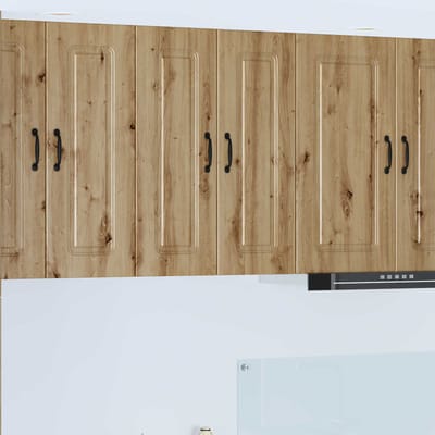 vidaXL - Vaatwasserpaneel - Kalmar - Artisan - Eiken - 30 - x - 31 - x - 80 - cm
