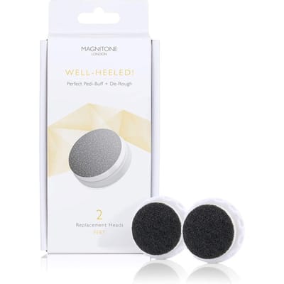 Magnitone Borstelkoppen Well-Heeled Replacement Heads Feet Borstel Pedi-Buff + De-Rough