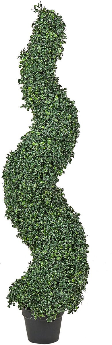 SPIRAL TREE - Kunstplant - Groen - 120 cm - Synthetisch