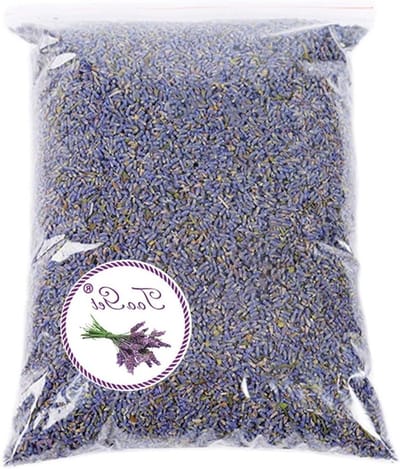 Natuurlijke Gedroogde Lavendelknoppen - Ultra Blauwe Kwaliteit, 1/2 Pond - Perfect voor Aromatherapie, Decoratie en Thee