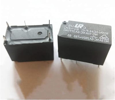 Spanningscontrole Relais - Schakelmodule - Industriële Automatisering - Anti-interferentie - 6A/277VAC - Zwart