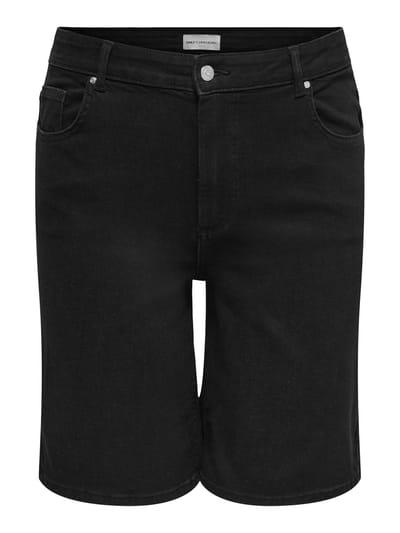 ONLY Carmakoma Denim shorts CARWILLY High waist Wide leg fit Shorts