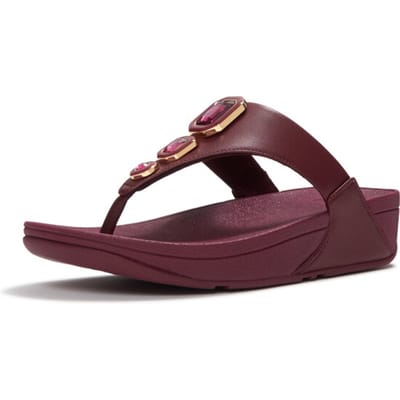 FitFlop Lulu Bold Crystals teenslippers ROOD - Maat 36