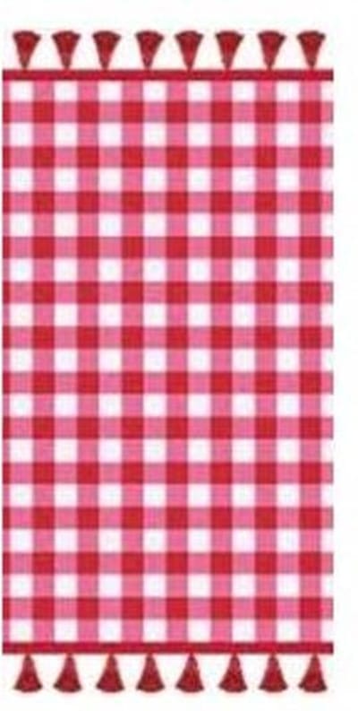 Covers & Co Dora Handdoeken Set (3 Stuks) - 55x100 cm - Rood
