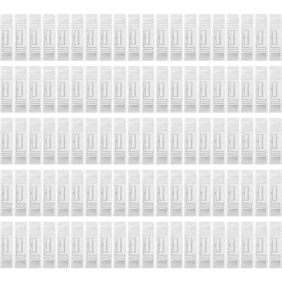 100 stuks UHF RFID-labels 860-960 MHz UR108-chip herbruikbare elektronische tag voor activabeheer 73x20 mm white