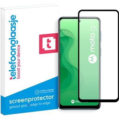 Motorola Moto G72 4G screenprotector gehard glas Edge to Edge