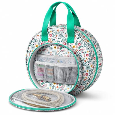 BOTC Borduurpakket Tas - Handig - Borduurpakketten voor Volwassenen - Hobby en Creatief - Wit