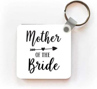 Sleutelhanger - Uitdeelcadeautjes - Bruid - Moeder - Quote - Plastic