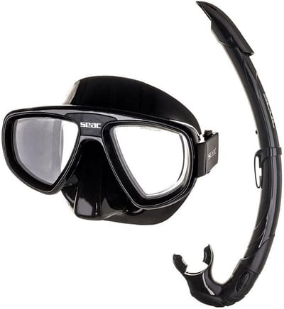 Duikmasker en Snorkelset met Optische Lenzen