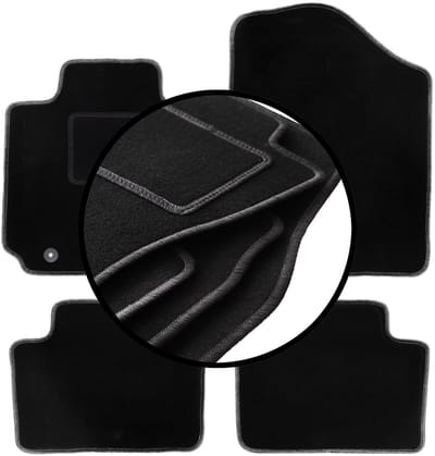 Complete set veloursmatten voor: Hyundai Veloster coupé (2011-2018)